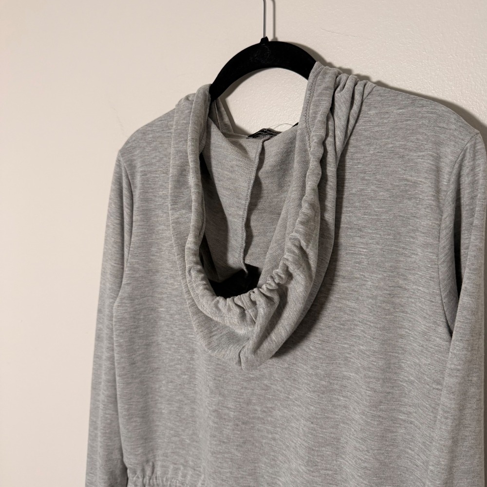 Brigitte Brianna Modest Essential Sweatshirt Dress (M 4-8) Hooded French Terry - Picture 11 of 13